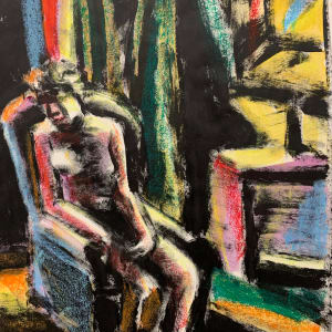 "Sitting in Chair" by Donald  Stacy 