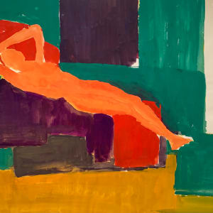 "Laying Back on Purple" by Donald  Stacy 