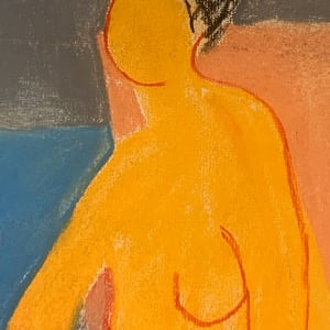 "Nude Blue Wall" by Donald  Stacy 