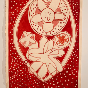 "Valentine Abstract" by Edith  Isaac-Rose