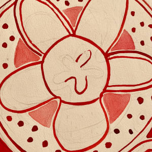 "Valentine Abstract" by Edith  Isaac-Rose 