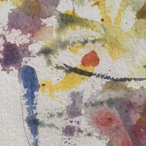 "Abstract Floral" by Edith  Isaac-Rose 