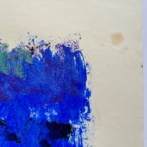 "Purple and Blue Abstract" by Elaine Kaufman Feiner 