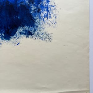 "Purple and Blue Abstract" by Elaine Kaufman Feiner 