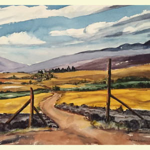 Hillside Farm by Thelma Corbin Moody 