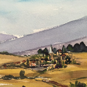 Hillside Farm by Thelma Corbin Moody 