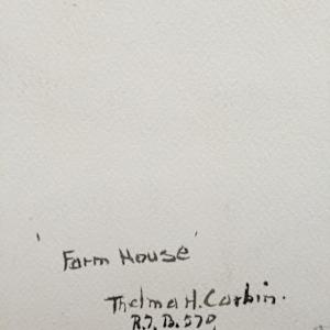 Farmhouse by Thelma Corbin Moody 