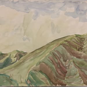 Open Sky Over Foothills by Frank J Bette 