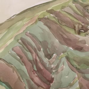Open Sky Over Foothills by Frank J Bette 