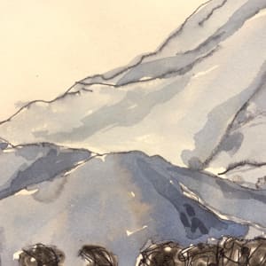 Black Peak Mountain by Frank J Bette 