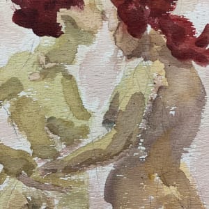 Red Heads Embrace by Frank J Bette 