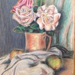 Roses and Apple by Frank J Bette 
