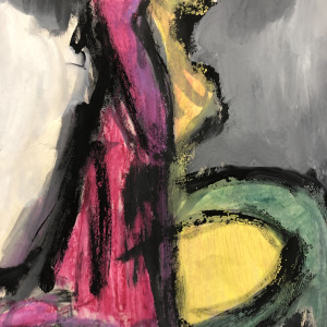 Pink Blanket by Gloria Dudfield 