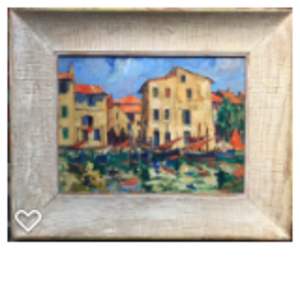 1900s Impressionist French Landscape Painting by George Turland Goosey by George  Turland