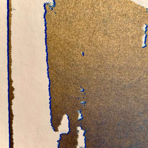 "Gold and Blue Gun" by Unknown 