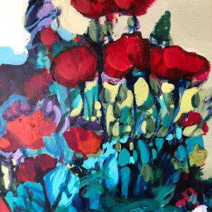 "Red Poppies" by Joanne  Cooper 