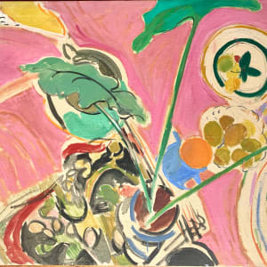 Plant Still Life in Pink by Jack Hooper