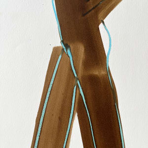 "Nude with Turquoise" by Jack Hooper 