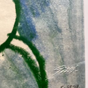 "Green and Blue Nude I" by Jack Hooper 