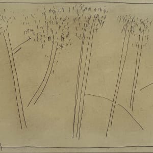 "Tree Landscape Line Drawing" by Jack Hooper 