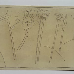 "Tree Landscape Line Drawing" by Jack Hooper 