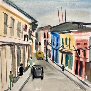 "City Street Scene" by Josephine Landor