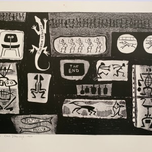 "Cave Drawings" by Jerry & Ruth Opper Estate
