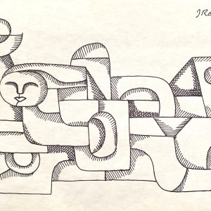 "Face with Shapes" by John Rosa