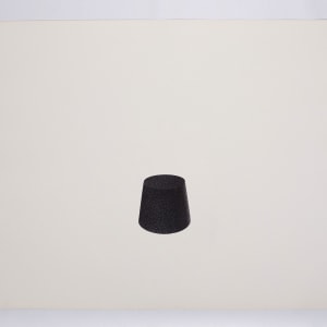 1980s "#1" Interwoven Line Abstract Charcoal Drawing by Jack Scott