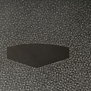 1980s "#13" Interwoven Line Abstract Charcoal Drawing by Jack Scott 