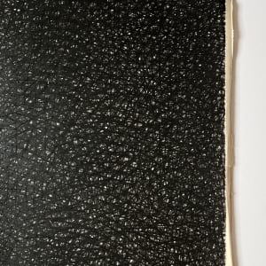 1980s "#2" Interwoven Line Abstract Charcoal Drawing by Jack Scott 