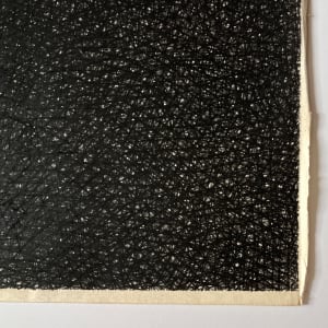 1980s "#2" Interwoven Line Abstract Charcoal Drawing by Jack Scott 