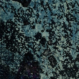 1960s Blue Collage Intaglio Etching NY Artist Myril Adler by Myril Adler