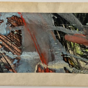 1960s Mixed Media Abstract  NY Artist Myril Adler by Myril Adler 