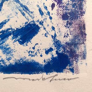 "Woman Wearing Blue" by Mark Luca 