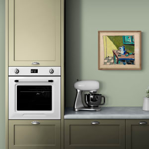 "Mouse Hole Kitchen Still Life" by Donald  Stacy 