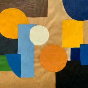 "White Circle Orange Circle" by Martin Rosenthal 