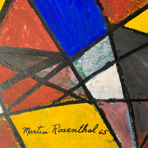 "Triangles and Semi Circles" by Martin Rosenthal 