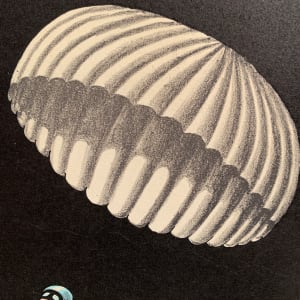 1925 "Paratrooper" Lithograph by Scheninsky 