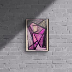 "Purple Head" by Donald  Stacy 