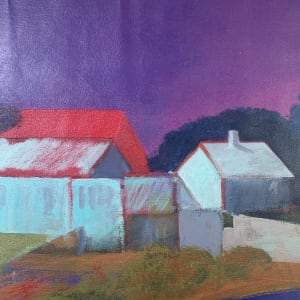"Purple Barn" by Unknown 