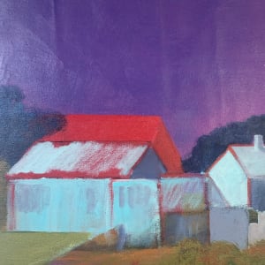 "Purple Barn" by Unknown 