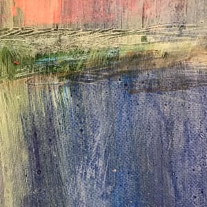 Gold Scribbles by Patricia Zippin 