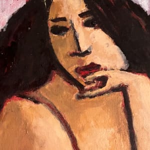 "Slumberline" Female Nude Oil Painting Rip Matteson 2006-2007 by Rip Matteson 