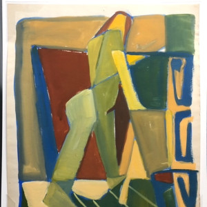 Shapes with Figure by Jerry & Ruth Opper Estate 