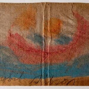 1970s "Boat" Watercolor Painting Sybil Gibson by Sybil Gibson 