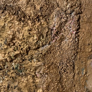 “Bronze Wall” by Sylvia  Rutkoff 