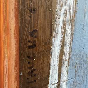 Mid Century Signed Stavoka Vintage Oil Figurative by Stavoka 