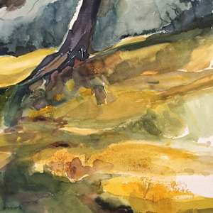 Tree Root by Thelma Corbin Moody 