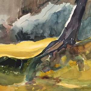 Tree Root by Thelma Corbin Moody 
